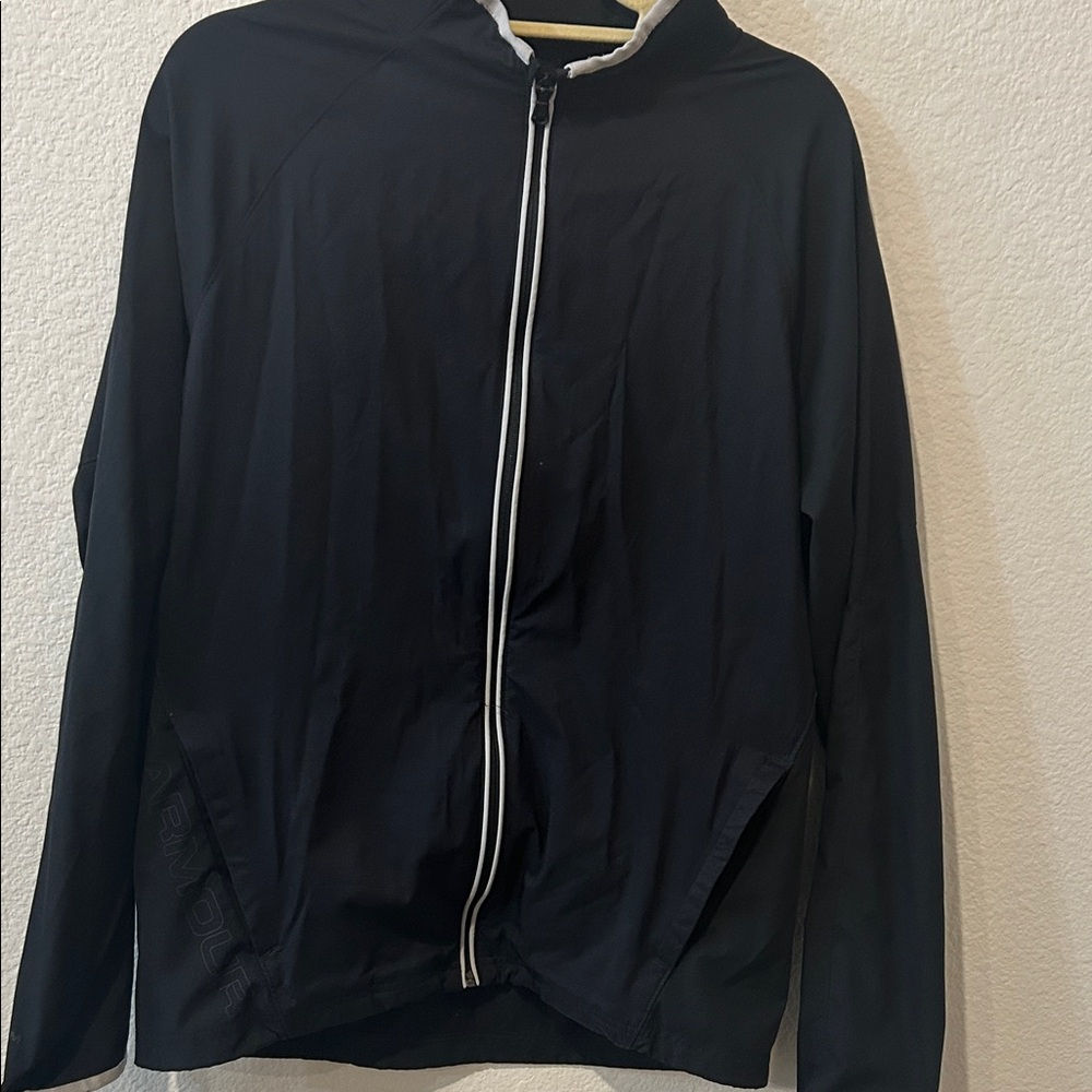 Under Armor LG Black Loose-Fit Jacket